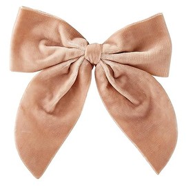 Santa Barbara Design Studio Napkin Rings Luxe Velvet Ties for Linen Napkins, Set of 4, Blush