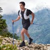 Semsty Running Hydration Vest 5L, Running Backpack with 2x500ml Soft