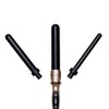 H2D X3 Professional Ceramic Curler Roller Curling Wand, Rose Gold