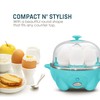 Elite Gourmet Easy Electric 7 Egg Capacity Soft, Medium, Hard-Boiled
