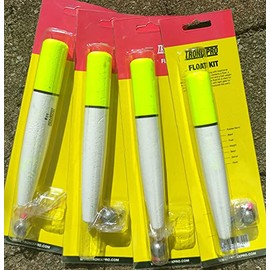Tronixpro Bulk Purchase 4 x Sea Fishing Float Kits - 17cm Length - 35g Weight