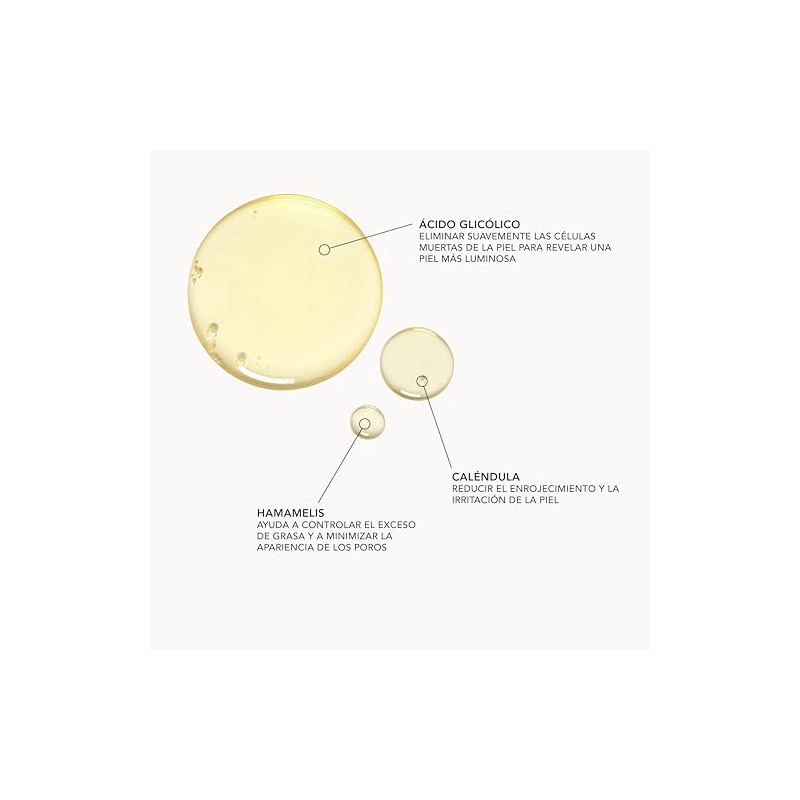Hada Skincare Dermolimpiador Limpiador Facial Ácido Glicólico Control Sebo Limpieza