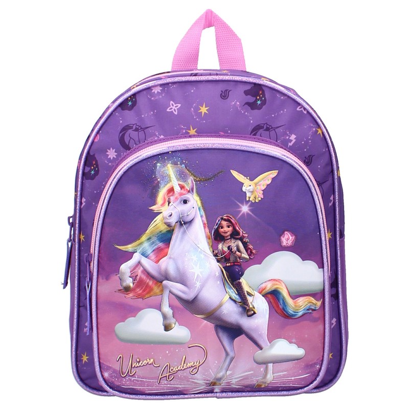 Unicorn Academy Sofia and Wildstar Backpack - Backpack for Children