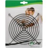 InLine® Fan guard metal, black, 140x140mm
