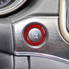 ramuel Compatible with Carbon Fiber Interior Engine Lgnition Start Stop