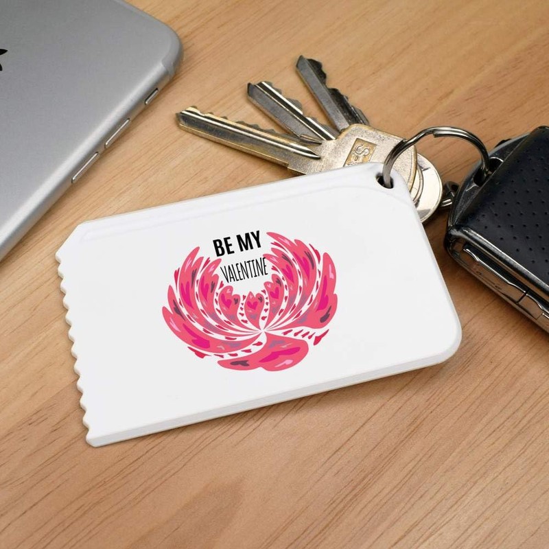 Azeeda 'Be My Valentine' Plastic Ice Scraper (IC00041266)