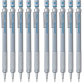Pentel GraphGear 500 Mechanical Pencil, 0.03 inch (0.7 mm), 10 Pens PG517