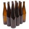 North Mountain Supply 750ml Glass California Hock Wine Bottle Flat-Bottomed