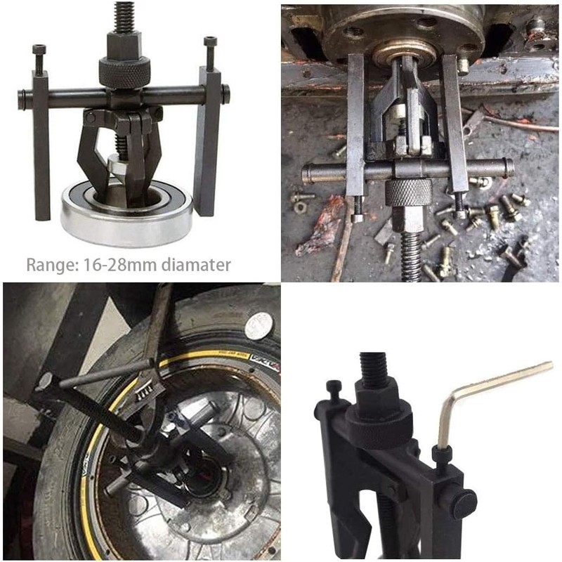 CENWOTL 3 Jaw Inner Bearing Puller Gear Extractor Internal External