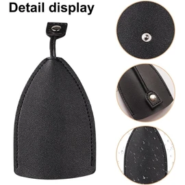 Car Key Case, Creative Pull-Out Key Sleeve Keychain Bags, PU Leather Large Capacity Not Easy to Slip Key Case, Cute Protector Car Key Fob (4pcs)