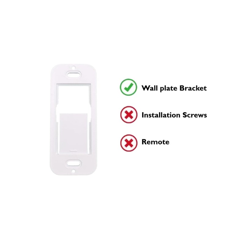 Wall Mount Bracket for Lutron Caseta Pico Remote – 2-Pack