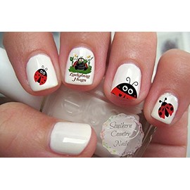 Ladybug Nail Art Decals