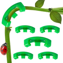 HSYTEK Pack of 6 plant benders, plant bending clips, green change the direction of growth and for bending plant trunks
