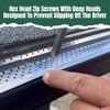 A-M Gutter Guard - 1/2" #8 Stainless Steel Zip Screws