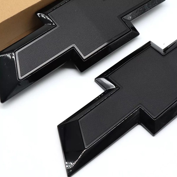 Unbranded For Silverado 1500 2500HD 3500HD Front Rear Tailgate Bowtie