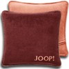 Joop! 758965 Cushion Cover Plain Double-Sided Bordeaux Orange Cotton Polyacrylic
