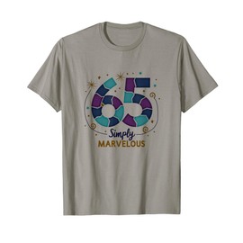 65 and Simply Marvelous Birthday Gift for Seniors T-Shirt