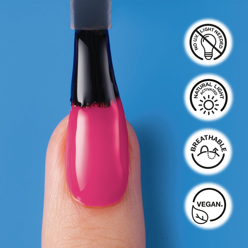 Sally Hansen Miracle Gel Supercharged Pinks, Go Hard or Glow