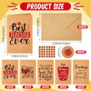 Motiskyy 100 Sets Best Teacher Appreciation Gift Cards Bulk Kraft