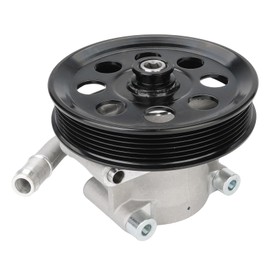 WMPHE Power Steering Pump with Pulley Compatible with Ford F-250 F-350 Super Duty 6.2L V8 2011 2012 2013 2014 2015 2016, Replacement for 20-5202, 96-5202