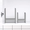 MINGFANITY 4PCS Plate Holders Organizer, Metal Dish Storage Dying Display