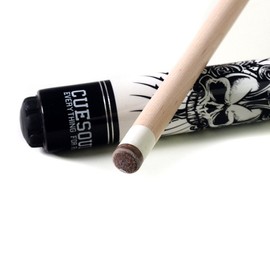 CUESOUL Rockin Series 58" 21oz Maple Pool Cue Stick Set with Joint Protector/Shaft Protector and Cue Towel G407