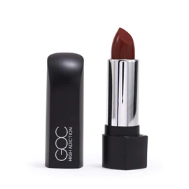 GOC, Labial mate, Lipstick High Adiction, Textura Suave, Larga duración, Color Ultra, GL502