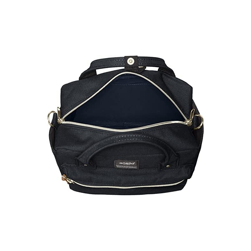 Anello ATC1223Z 2-Way Shoulder Bag, A5, Multiple Storage, navy