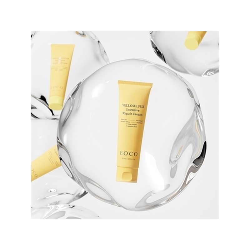 Ioco Yellow Sulfur Intensive Repair Cream 80ml / 이오코 옐로설퍼