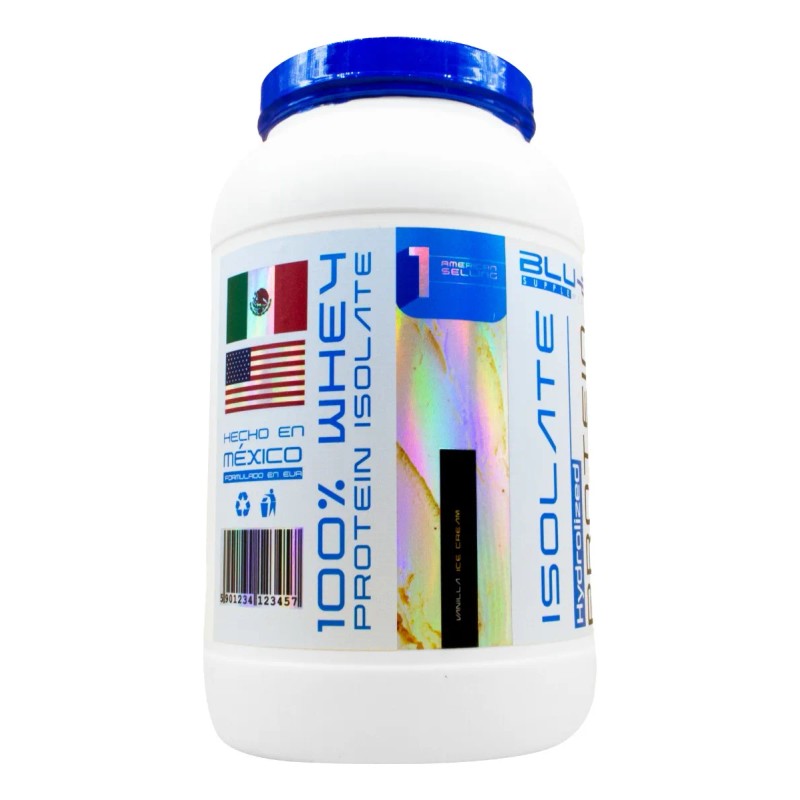 Proteína Whey Hidrolizada Isolate Blu-e 1 Kg Sabores Sabor Vainilla