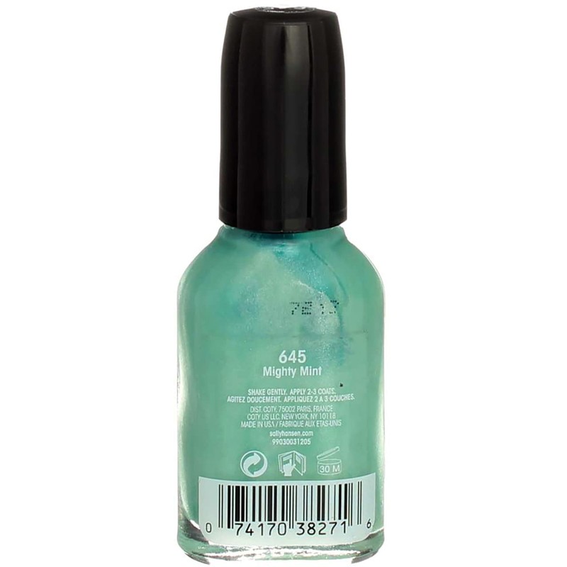 Sally Hansen Hard As Nails Color, Mighty Mint, 0.45 Fluid