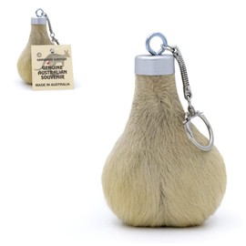 Genuine Kangaroo Scrotum Key Ring Australia Made Melbourne