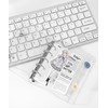 Mini 5 Notebook, Divider Plate, Set of 10, Plastic Divider