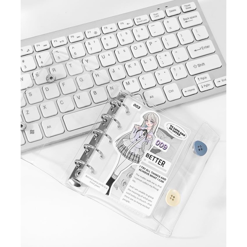 Mini 5 Notebook, Divider Plate, Set of 10, Plastic Divider