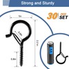ADIIL ADIIL 30 PCS Q Hanger Hooks with Safety Buckle,