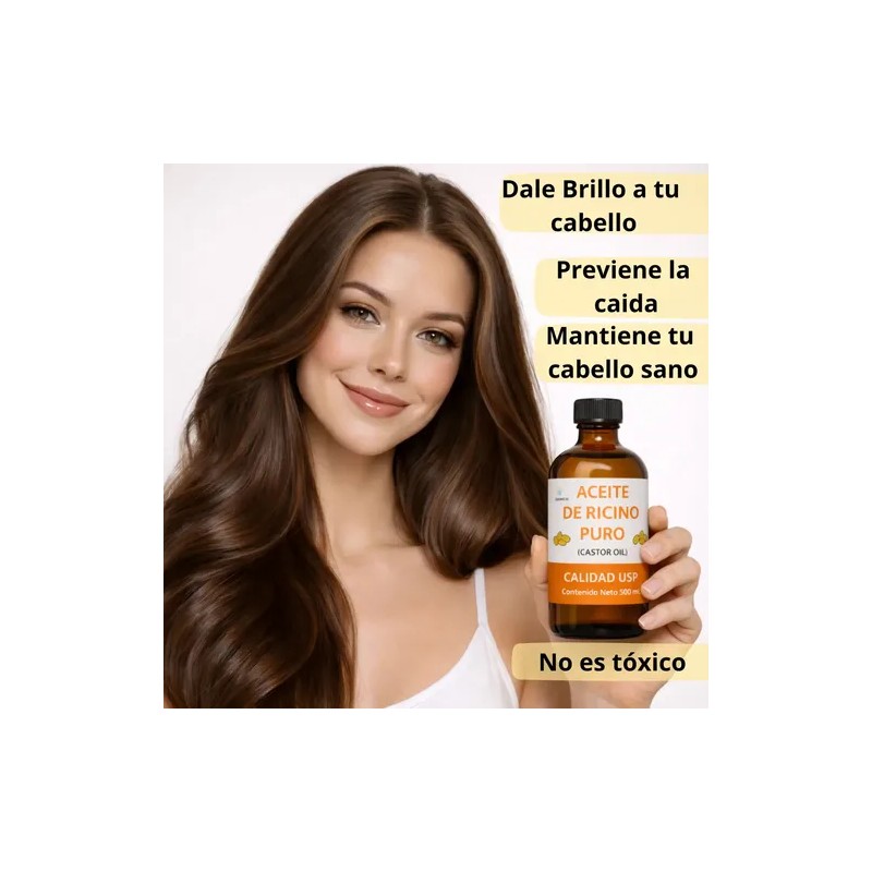Aceite De Ricino Puro (castor Oil) 500ml