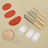 12Pcs Soft Silicone Pottery Clay Sculpt Tools Set, Soft Silicone