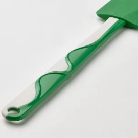 IKEA 10" Green Silicone Spatula Heat Resistant for Non Stick Cookware Rubber Scraper - 1 Spatula