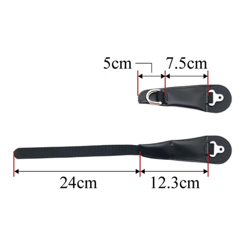 Helmet strap (chin strap) synthetic leather