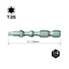 VESSEL Impact Ball Torsion Bits T25X50 25PC (Bulk)
