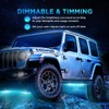 Ainostone Rock Lights for Trucks 10 Pods RGB LED Rock