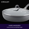 Circulon Radiance Deep Hard Anodized Nonstick Frying Pan /Skillet with
