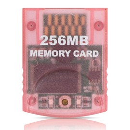 Wii/GameCube Compatible Memory Card L'QECTED Game Cube Memory Card Large Capacity 256MB (4086 Blocks) for Gamecube/wii/GC