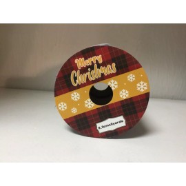 NEW Christmas Gnome Hanging with my Gnomies Holiday Ribbon 5 Yards