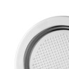 Alessi - 5009/15 - sottobottiglia in Acciaio satinato Con Bordo