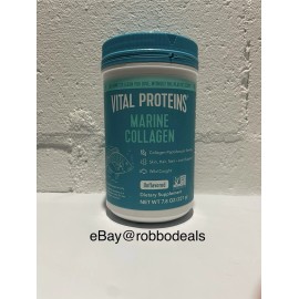 Vital Proteins Marine Collagen Powder, Unflavored, 7.8oz Supplement Exp 2026