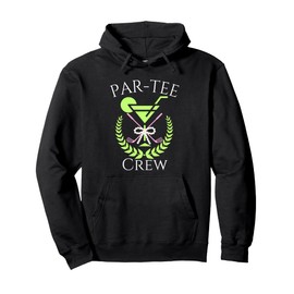 Par Tee Crew Martini Cocktails Golf Drinking Matching Pullover Hoodie