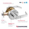 OAKMOORE Medium Duty Commercial Door Handle | Passage Function |