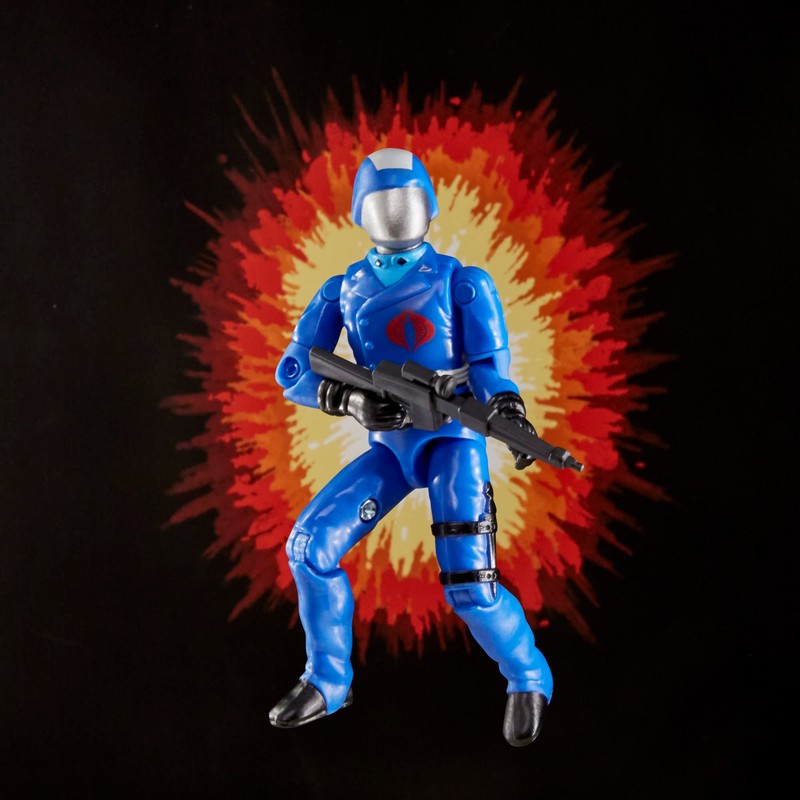 G.I. Joe Retro Collection O-Ring Duke vs Cobra Commander Action