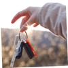 Kisangel Survival Whistle Carabiner Keychain Double Frequency for Emergency Situations